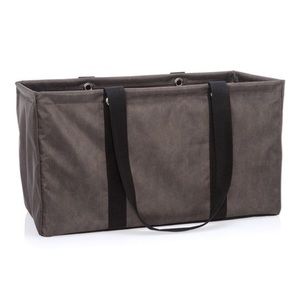 Large Utility Tote- Chestnut Distressed